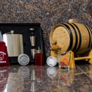 1 Liter Bronze Barrel Gift Package