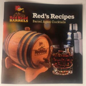 Barrel Aged Cocktail Recipe Booklet – Red’s Recipes